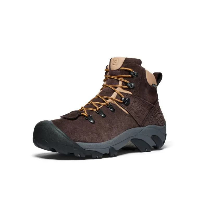 KEEN Leather | Boots | Men's Pyrenees Waterproof Hiking Boot x Mountain Research   |  Mountain Research Brown