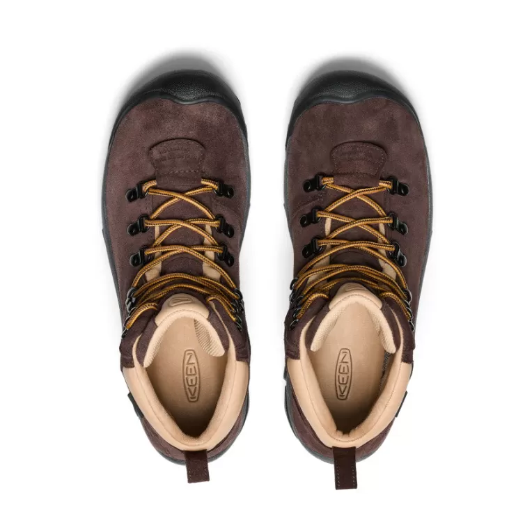 KEEN Leather | Boots | Men's Pyrenees Waterproof Hiking Boot x Mountain Research   |  Mountain Research Brown