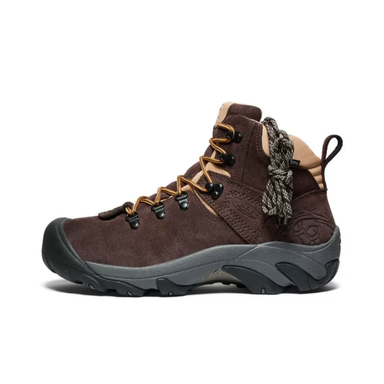 KEEN Leather | Boots | Men's Pyrenees Waterproof Hiking Boot x Mountain Research   |  Mountain Research Brown
