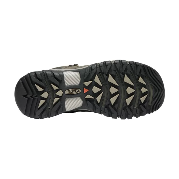 KEEN Leather | Boots | Men's Targhee III Waterproof Mid   |  Bungee Cord/Black