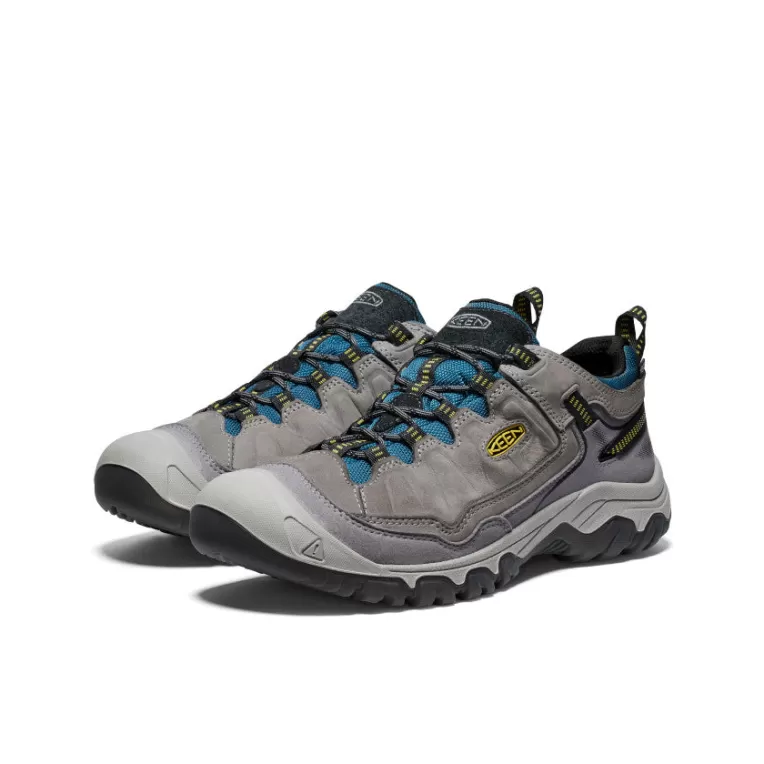 KEEN Leather | Shoes | Men's Targhee IV Waterproof Hiking Shoe   |  Steel Grey/Antique Moss