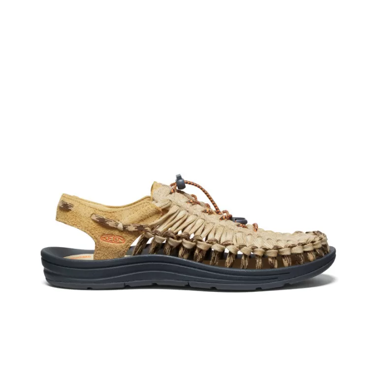 KEEN Sandals | Men's UNEEK Flat Cord Sneaker x SNS   |  New Wheat/Reed Yellow