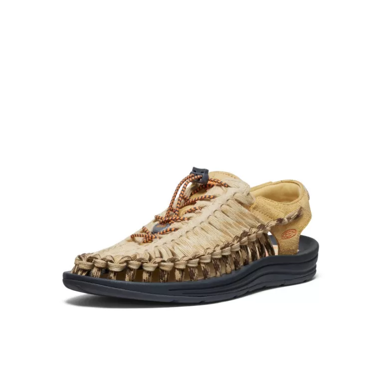 KEEN Sandals | Men's UNEEK Flat Cord Sneaker x SNS   |  New Wheat/Reed Yellow