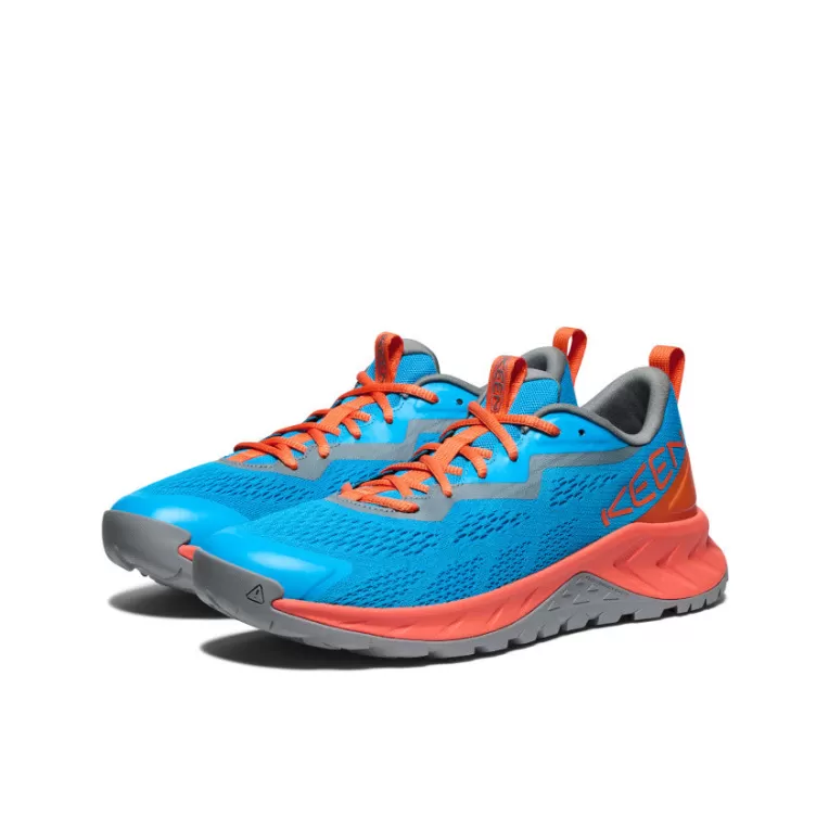 KEEN Shoes | Men's Versacore Speed Shoe   |  Blue Danube/Scarlet Ibis