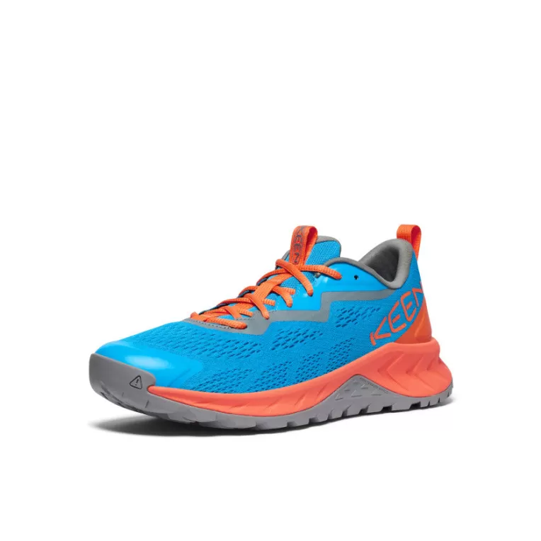 KEEN Shoes | Men's Versacore Speed Shoe   |  Blue Danube/Scarlet Ibis