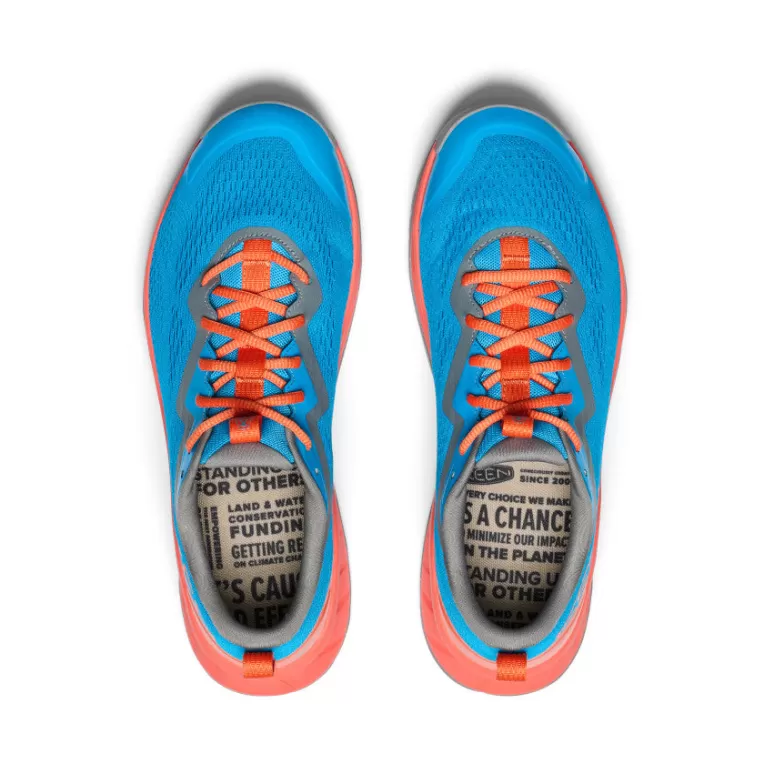 KEEN Shoes | Men's Versacore Speed Shoe   |  Blue Danube/Scarlet Ibis
