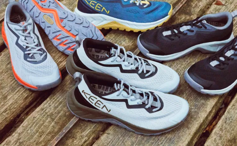 KEEN Shoes | Men's Versacore Speed Shoe   |  Blue Danube/Scarlet Ibis
