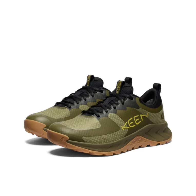 KEEN Shoes | Men's Versacore Waterproof Shoe   |  Dark Olive/Antique Moss