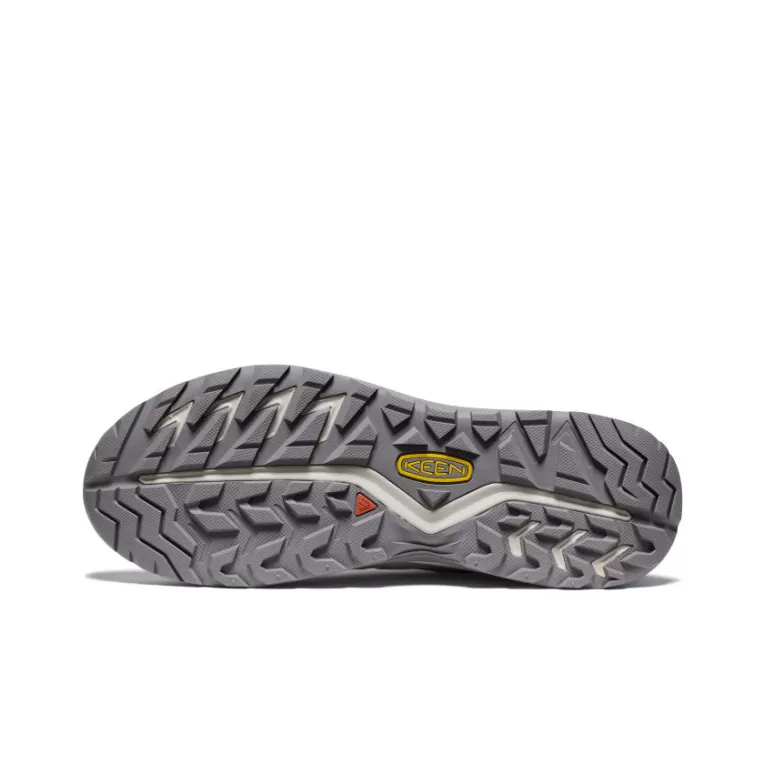 KEEN Shoes | Men's Versacore Waterproof Shoe   |  Silver Lining/Scarlet Ibis