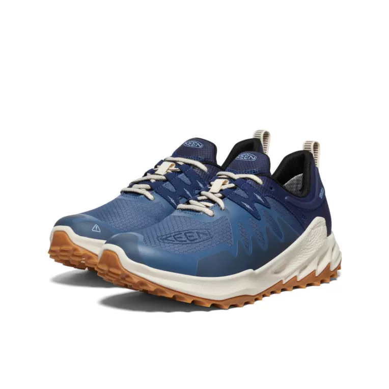 KEEN Shoes | Men's Zionic Waterproof Hiking Shoe   |  Vintage Indigo/Faded Denim