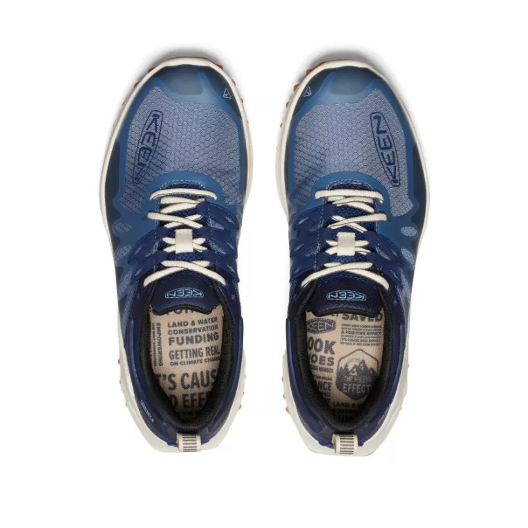 KEEN Shoes | Men's Zionic Waterproof Hiking Shoe   |  Vintage Indigo/Faded Denim