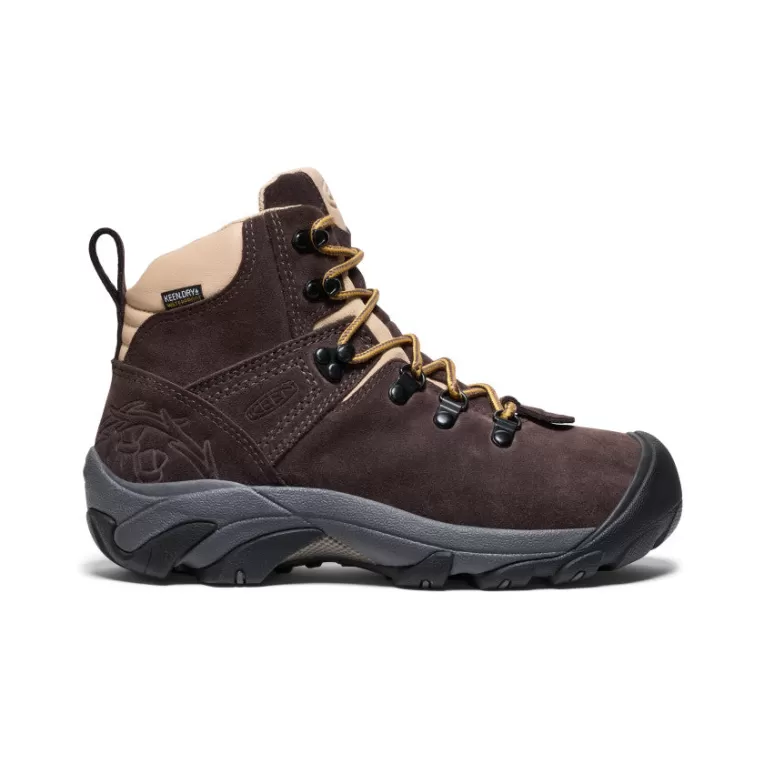 Women KEEN Leather | Boots | Women's Pyrenees Waterproof Hiking Boot x Mountain Research   |  Mountain Research Brown
