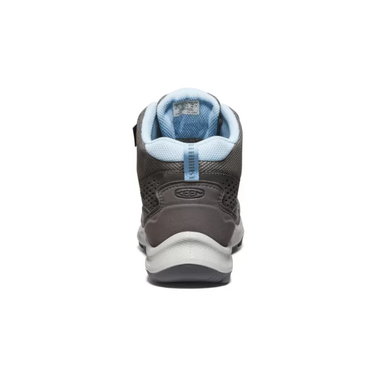Women KEEN Leather | Boots | Women's Terradora Explorer Waterproof Boot   |  Steel Grey/Clear Sky