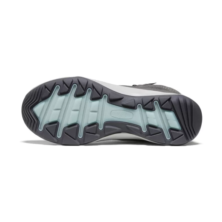 Women KEEN Leather | Boots | Women's Terradora Explorer Waterproof Boot   |  Steel Grey/Clear Sky