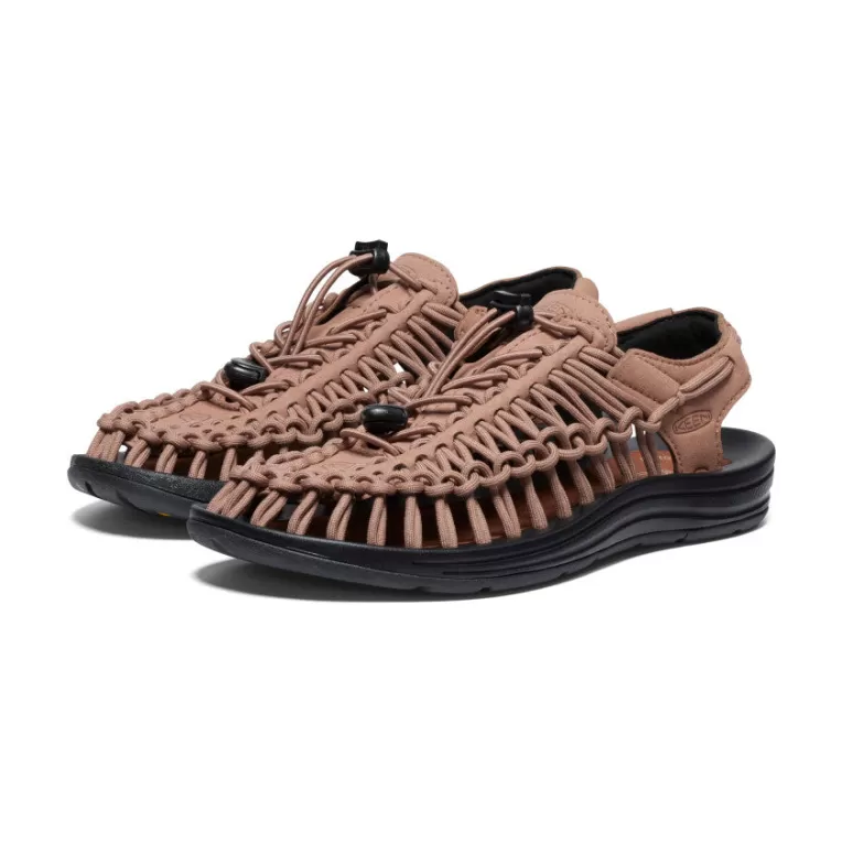 Women KEEN Sandals | Women's UNEEK Sneaker   |  Raw Umber/Black