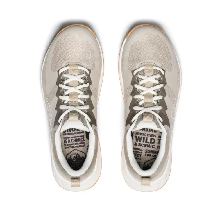 Women KEEN Shoes | Women's Versacore Waterproof Shoe   |  Plaza Taupe/Orange Pepper